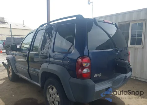 2006 Jeep Liberty Sport из США, поврежденный, VIN 1J4GK48KX6W220770